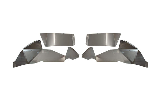 FISHBONE Offroad FB33108R: Jl Inner Fenders Rear - Raw Aluminum