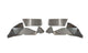 FISHBONE Offroad FB33108R: Jl Inner Fenders Rear - Raw Aluminum