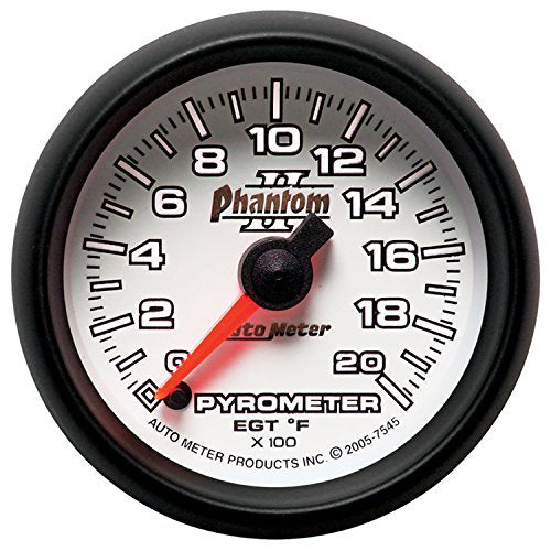 Auto Meter 7545 Phantom II Full Sweep Electric Pyrometer