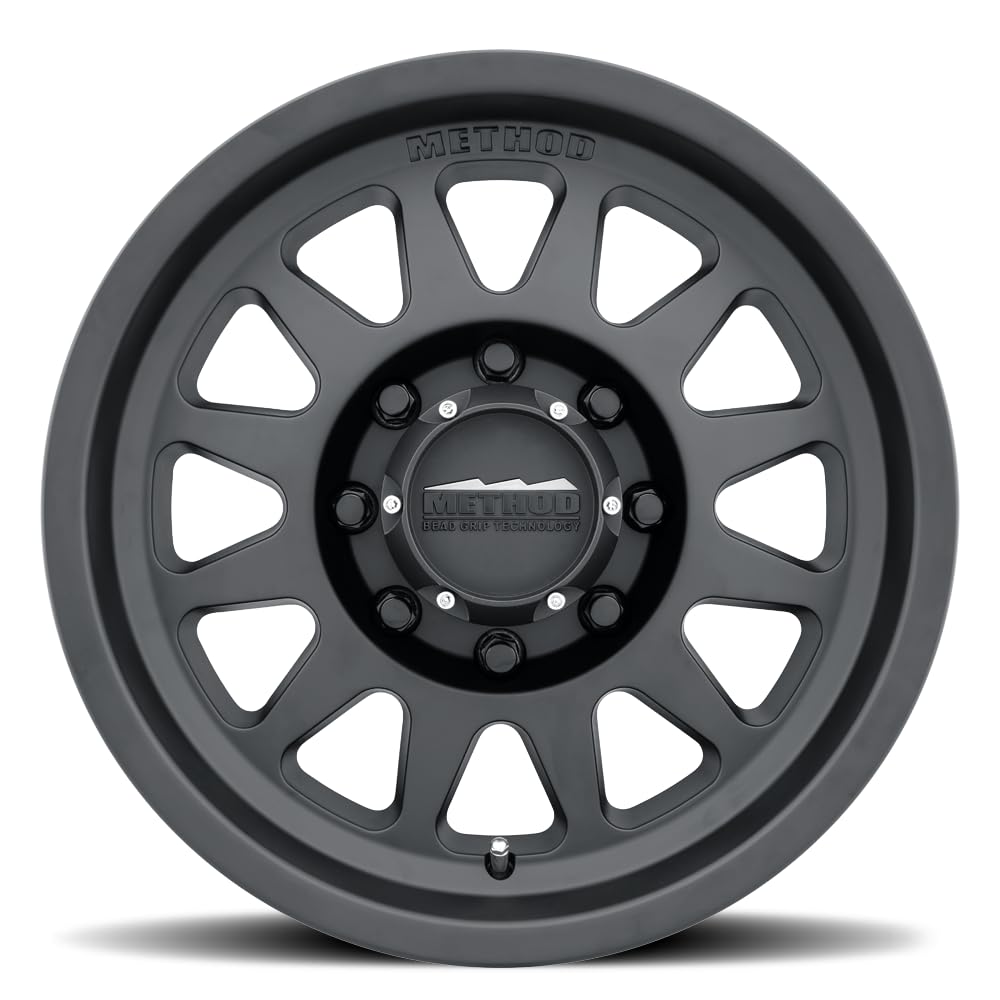 Method Race Wheels 704 HD Black Wheel with Matte (17 x 9. inches /8 x 170 mm, 18 mm Offset)