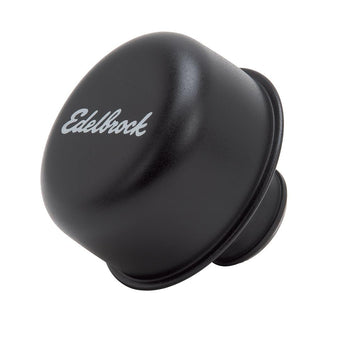 compare product Edelbrock EDL4403 Pro-Flo Black Round Breather, Multi, One Size