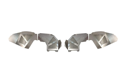 FISHBONE Offroad FB33108F: Jl Inner Fenders Front - Raw Aluminum