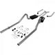 Flowmaster 17382 American Thunder Crossmember-Back Exhaust Kit 3 Inch Aluminized Steel Compatible with 1968-1970 Mopar B-Body with V8 engine