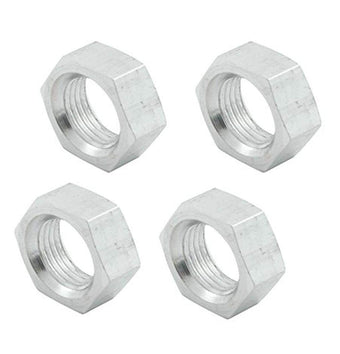 compare product Allstar Performance Jam Nut, 5/8-18 in Right Hand Thread, Aluminum, Natural, Set of 4