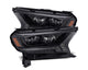 AlphaRex USA 880121 LUXX Series LED Projector Headlights fits Ford Ranger, Clear