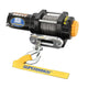Westin 1140230 LT4000 Winch Synthetic; 4000 lbs; 1.4hp; 12V; 3/16 in. x 50 ft. Synthetic Rope; Black;