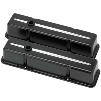 compare product BILLET SPEC Valve Covers Small Block Chevy Streamline