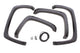 RealTruck Lund RX125T Elite Series Rivet Style Fender Flare (Textured Finish, 4pc Set)