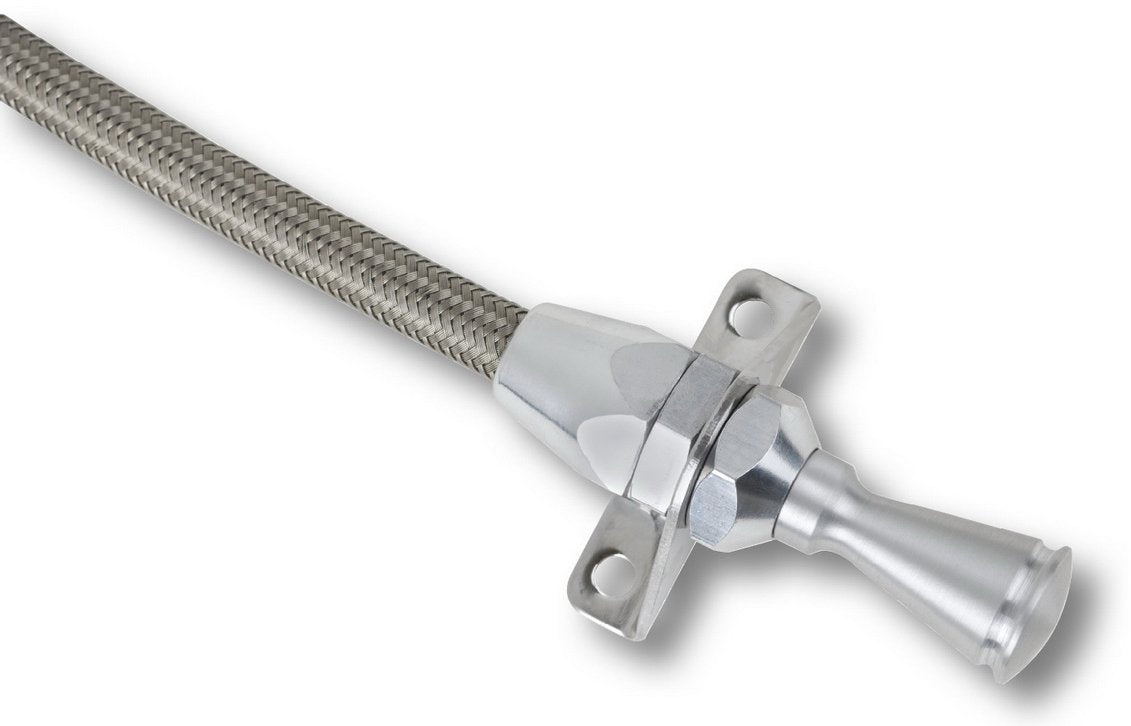 Lokar TD-34L60EFM Hi-Tech Firewall Mount Transmission Dipstick for GM 4L60E Transmission