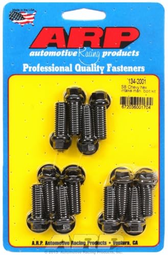 compare product ARP 1342001 Black Oxide 12-Point Intake Manifold Bolt