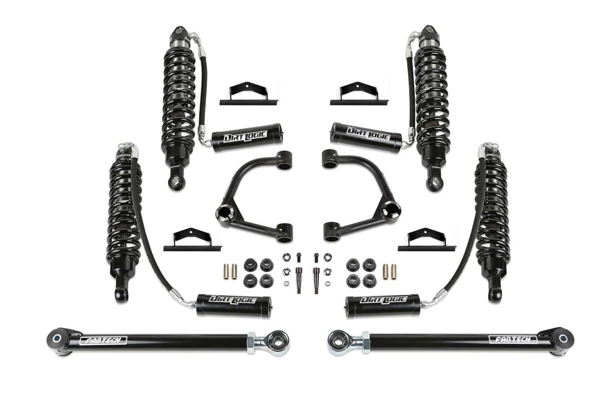 Fabtech - 21-22 Bronco Rear Dirt Logic 2.5 Reservoir Coilovers (FTS22356)