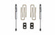 MaxTrac SUSPENSION'S Part# 906820F is A Rear Box KIT Including 2" Lift Blocks, U-Bolts & A Pair of Fox 2.0 Performance SERIRES Rear Shocks