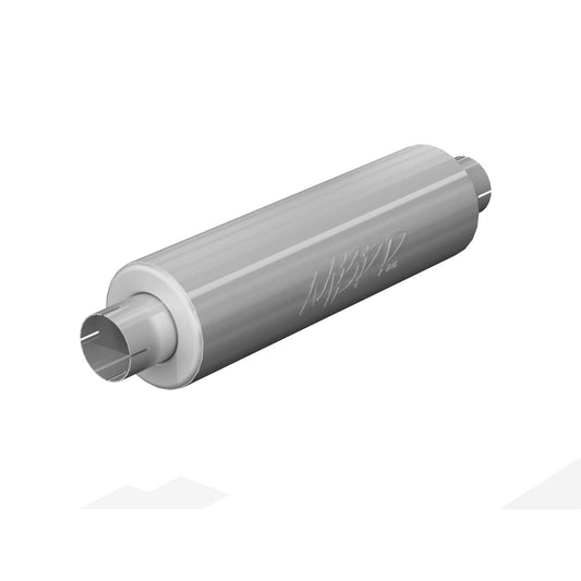 MBRP GP190809 XP Series 3" ID Inlet/Outlet 26" T409 Stainless Steel Mild Tone Single Muffler