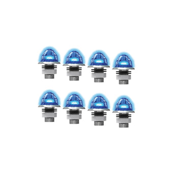 compare product RoadWorks Jewel Mini Watermelon Light Clear Lens and Blue LEDs - 8 Pack | JWL1024