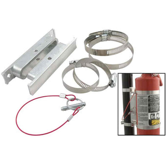 compare product Allstar Performance ALL10510 2.5 lbs Quick Release Fire Extinguisher Bracket