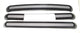 TFP 3Pcs Gloss Black