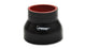 Vibrant Performance 2776 Black 4 Ply Reducer Coupling, 3-1/2" x 4"