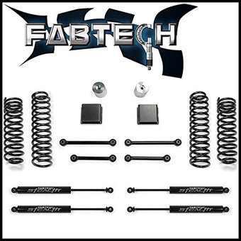 compare product Fabtech K4163M Sport II Lift System 3 in. Lift w/Stealth For PN[FTS24243/FTS6349/FTS6333] Sport II Lift System