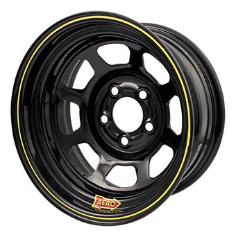 compare product Aero Race Wheel 50-104530 15X10 3IN. 4.50 BLACK