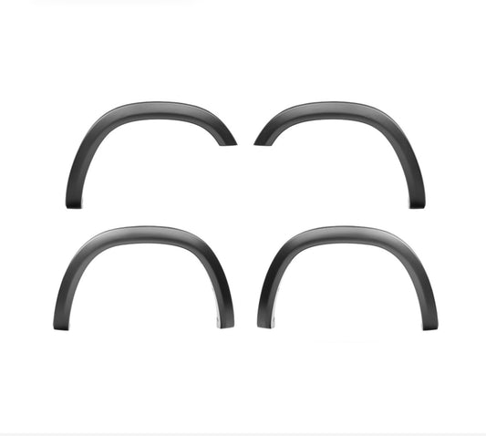 Husky Liners Fender Flares OE Style | Fits 2023-2026 Chevrolet Colorado | Front & Rear, 4-pc Black - 2804997