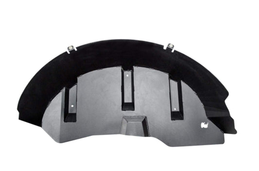 Go Rhino Rear Inner Fender Liners | Aluminum, Textured Black | 702002T | Fits 2007 - 2018 Jeep Wrangler JK & Wrangler JKU, 2-Door or 4-Door