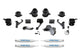 Fabtech K3173 Basic Lift System w/Shocks 5 in. Lift w/Performance Basic Lift System w/Shocks
