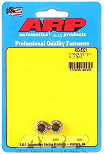 compare product ARP 400-8321 Nut Kit (5/16-24 SS 12pt nut)