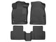 Husky Liners Weatherbeater Floor Mats | Fits 2016 - 2021 Honda Civic Coupe/Sedan/Hatchback (See Description); 2019 - 2021 Honda Insight | Front & 2nd Row, 3-pc Black - 98461