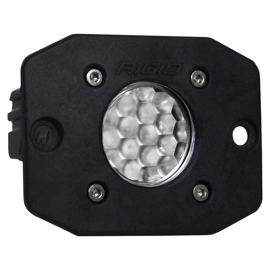 Rigid Industries 20631 Black Flush Mount (Ignite LED Diffused)