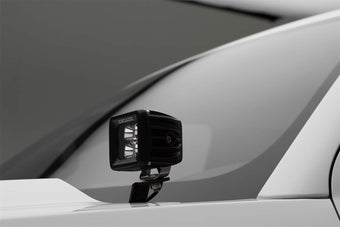 compare product ZROADZ Ditch Hood Hinge LED Kit - Compatible w/ 2014-2018 GMC Sierra 1500 - Incl. (2) 3 Inch LED Pod Lights - Mild Steel Gloss Black Finish - Bolt-On Easy Installation - PN #Z362081-KIT2