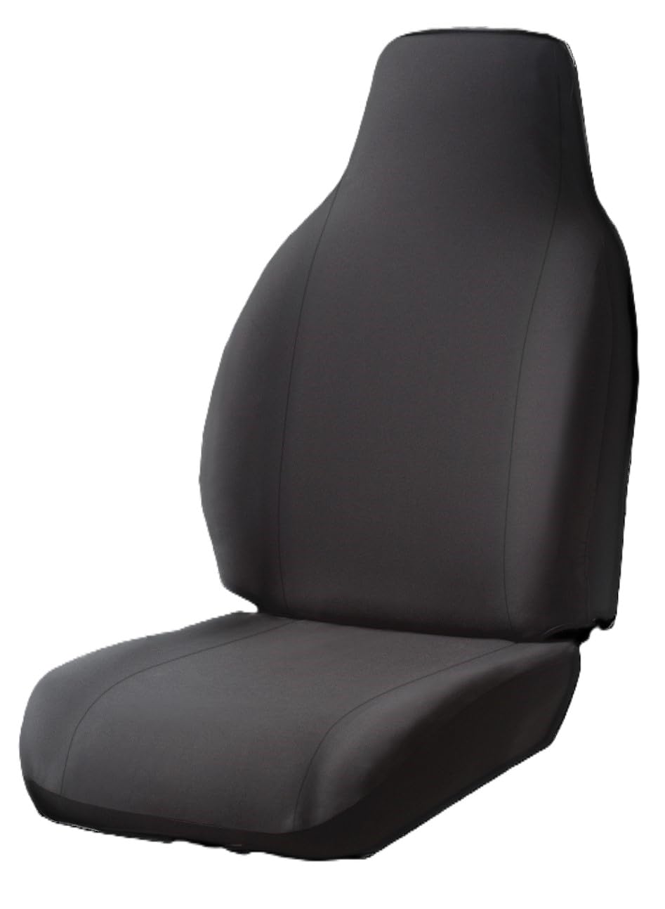 FIA DT79-38 Black Custom Fit Front Seat Cover, Split Seat 40/20/40 - Nylon (Black)