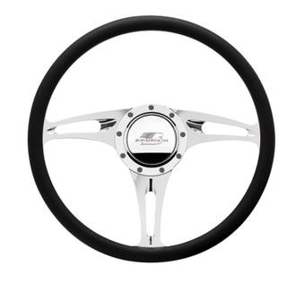 compare product Billet Specialties Steering Wheel Half Wrap 15.5in Stealth