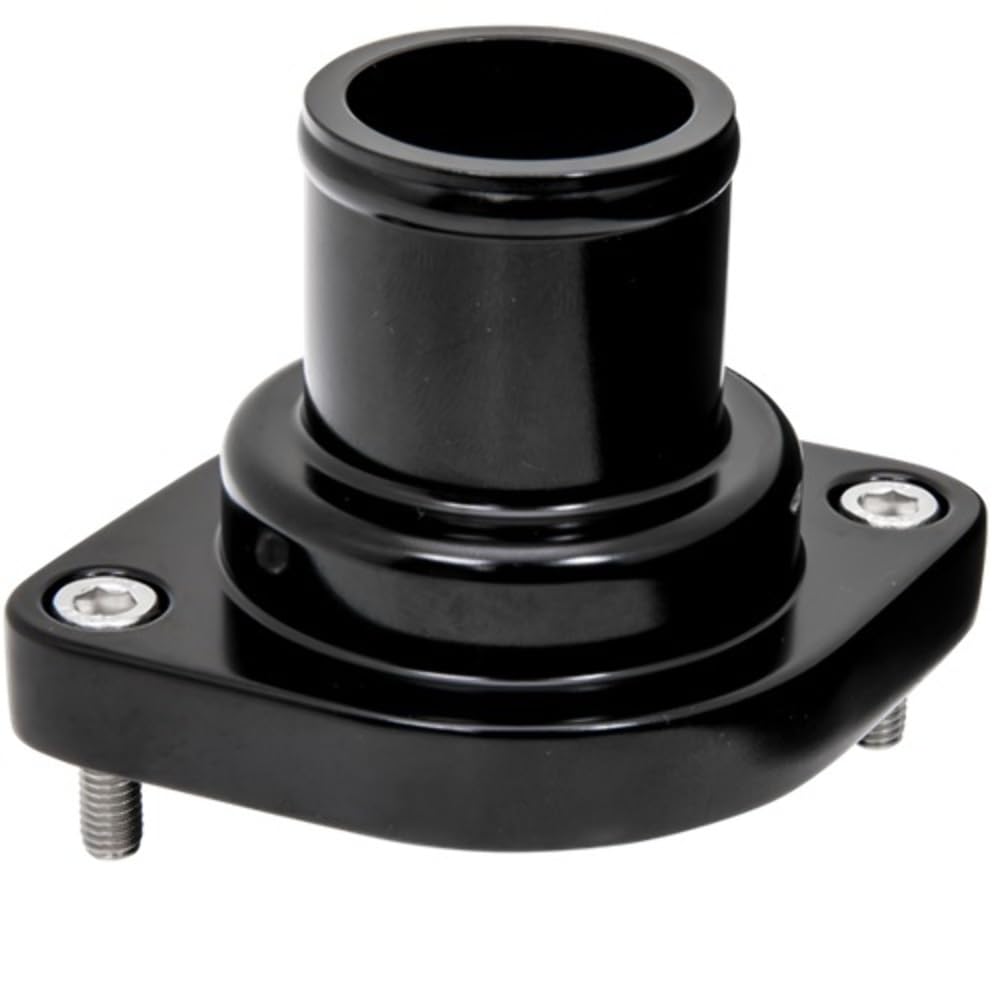 BILLET SPEC LS Thermostat Housing Straight Out, Black