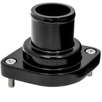 compare product BILLET SPEC LS Thermostat Housing Straight Out, Black