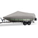 CSR 78011 Flex-Fit Cover for V-Hull Fishing Boats - 17' to 19', Haze Gray