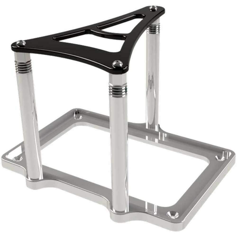 BILLET SPEC Battery Mount, XS Power (1000/1600), Black/Clear Anodized