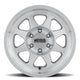 MR701 Bead Grip, 17x8.5, 0mm Offset, 6x5.5, 106.25mm Centerbore, Machined - Clear Coat