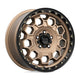 KM545 17X9 5X5.0 M-BRZ BLK LP 00MM Custom Wheel