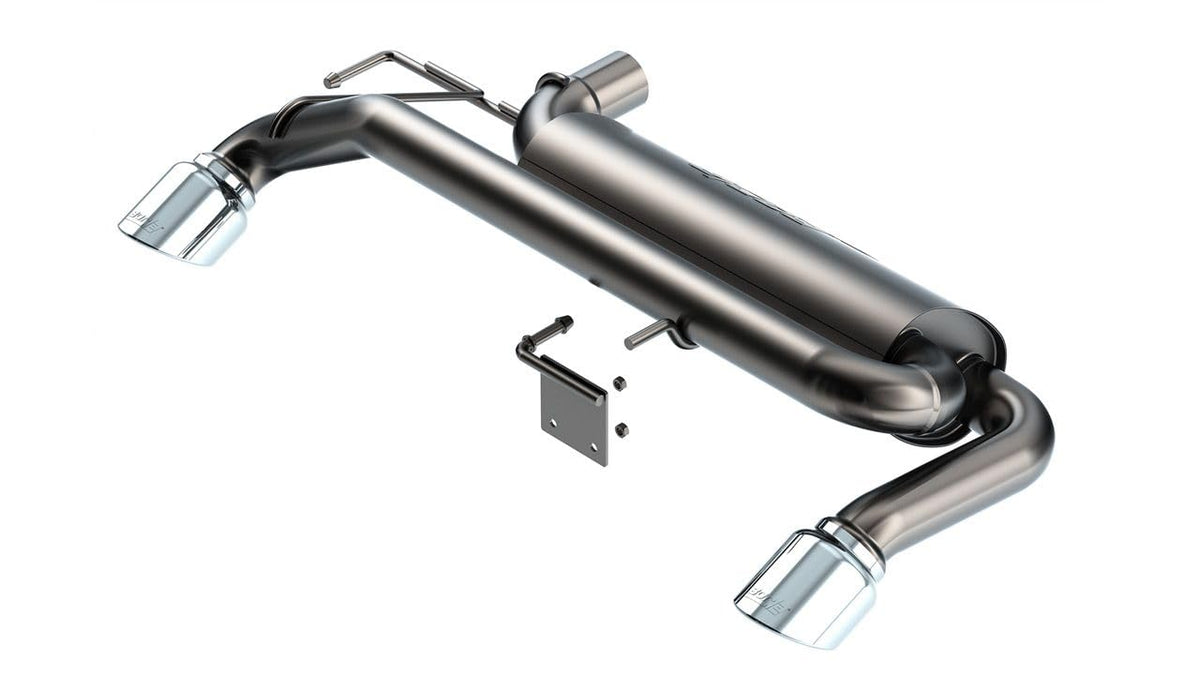 BORLA 11974 Axle-Back System for 2021-2023 Ford Bronco 2.3L 4 Cyl. Automatic/Manual Transmission 4 Wheel Drive 2 & 4 Door.
