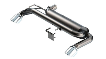 compare product BORLA 11974 Axle-Back System for 2021-2023 Ford Bronco 2.3L 4 Cyl. Automatic/Manual Transmission 4 Wheel Drive 2 & 4 Door.