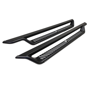 compare product Westin 20-44195 Outlaw Drop Running Boards Textured Black Pair