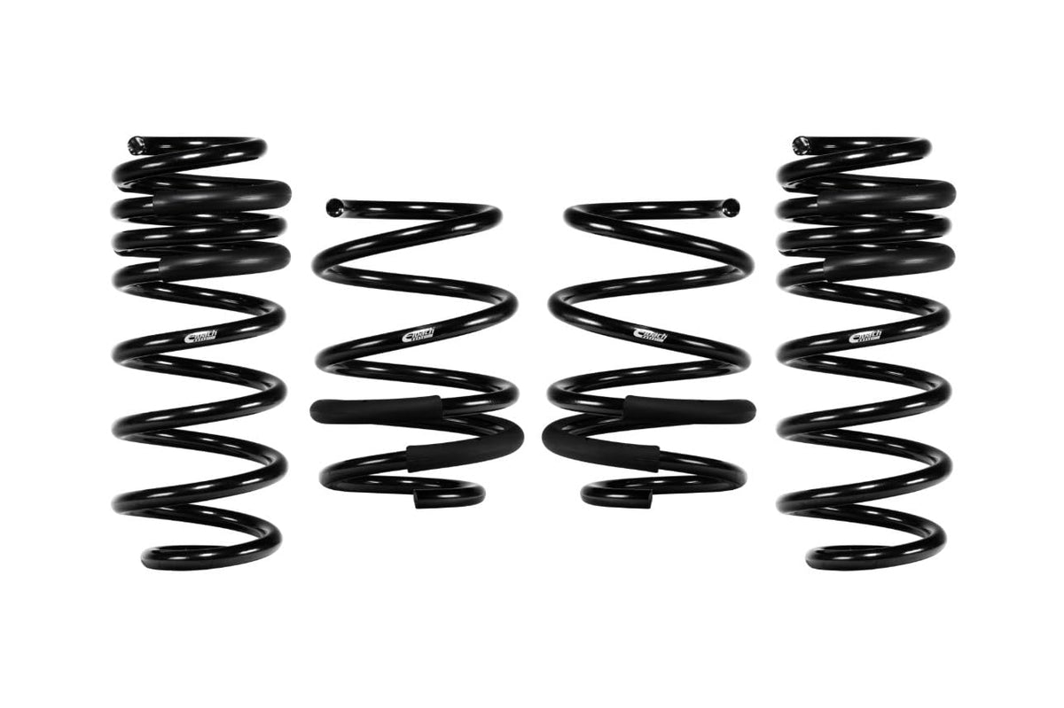 Eibach Suspension Spring Kit, PRO-KIT, Lowering, Front/Rear, Steel, Black Powder Coat, compatible with Acura Integra 2023-24, Kit