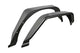Fabtech FTS24213 Tube Fenders 4.5 in. Wide Rear Steel Texture Black Tube Fenders
