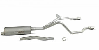 compare product Gibson Performance 617410 Cat-Back Dual Split Exhaust System, Aluminized
