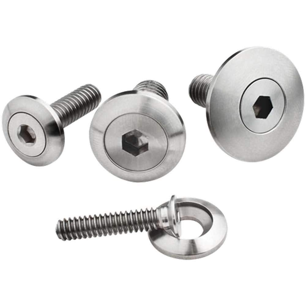 Billet Specialties (66110) 5/16"-18 x 1" Stainless Steel Bolt - Pair