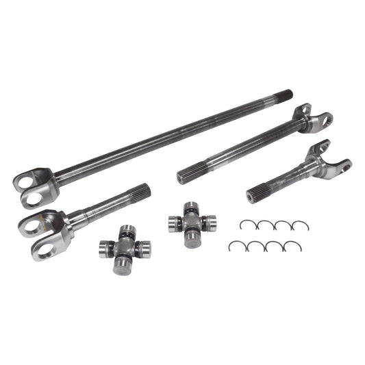 USA Standard Gear (ZA W24116) Replacement Axle Kit with Super Joint for Jeep CJ5/CJ7 27-Spline Dana 30 Front Differential 4340 Chrome-Moly
