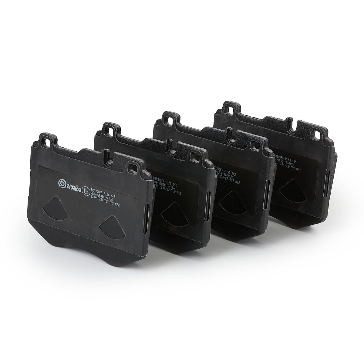 Brembo P50145 Low-Met Front Disc Brake Pad Set MERCEDES-BENZ OE# A0004208100