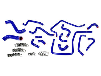 compare product HPS Blue Silicone Radiator Heater Ancillary Hoses 15pcs Complete Kit Coolant 57-1812-BLUE