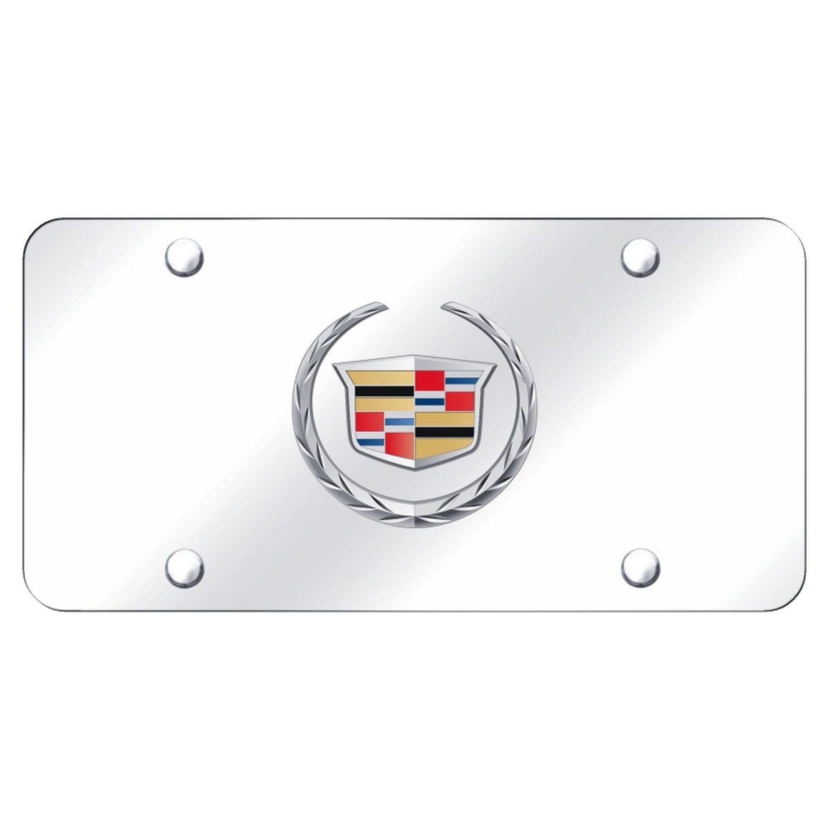 Auto Gold CAD2CC Cadillac Name Chr/Chr PLT