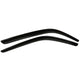 Auto Ventshade [AVS] Outside Mount Rain Guards for 1996 - 2000 Honda Civic Coupe | Window Vent Visors, 2 pcs. - Smoke | 92602